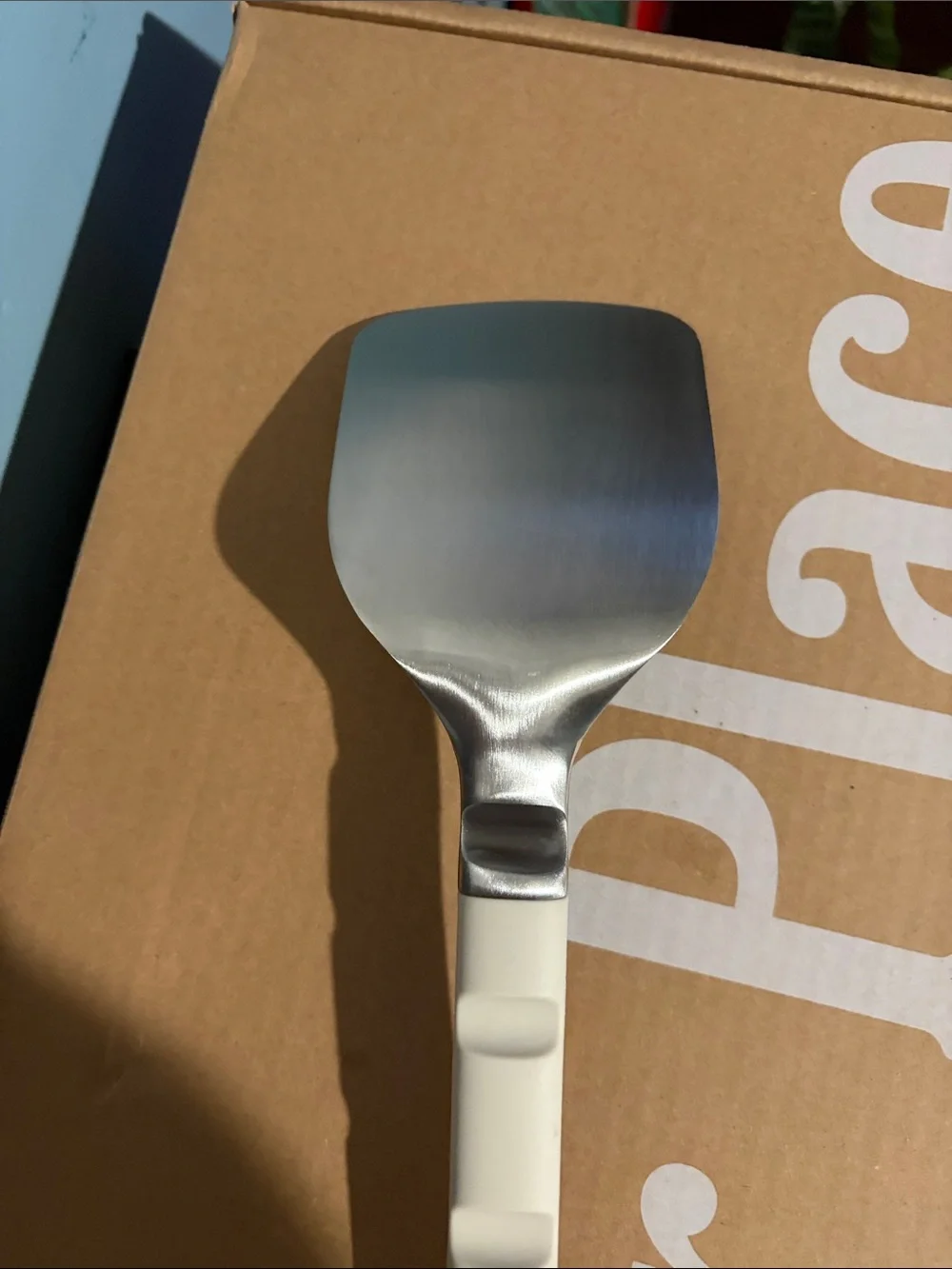Stainless Steel Spatula with Cream Handle - Our Place